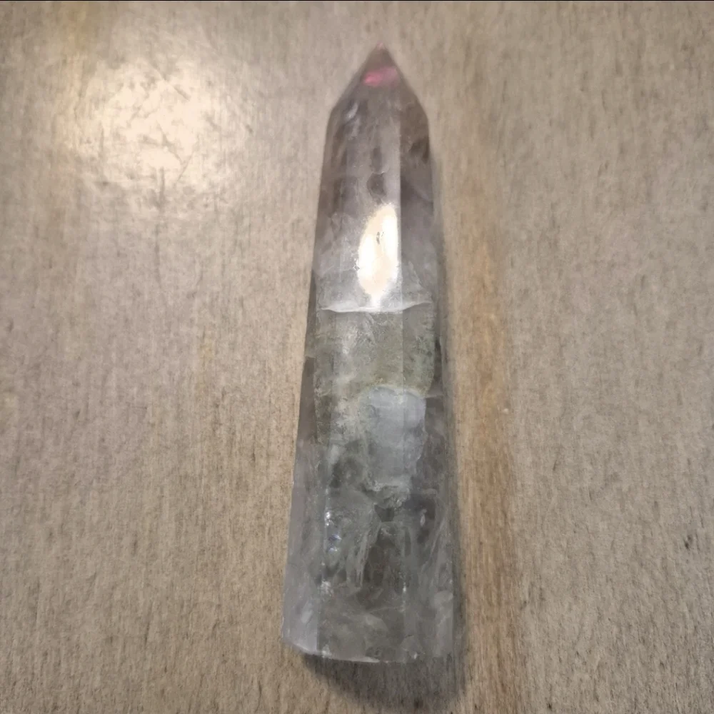 Natural Fluorite Crystal Point Obelisk Tower #A2 - Picture 6 of 10